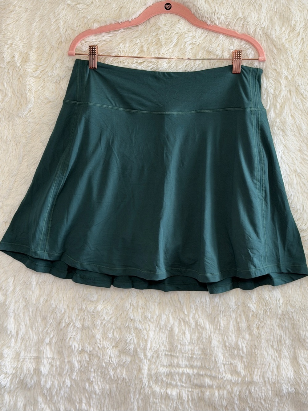 Rae Mode Womens Tennis Skort Size 2XL Forest Green Pickleball Stretchy Athletic